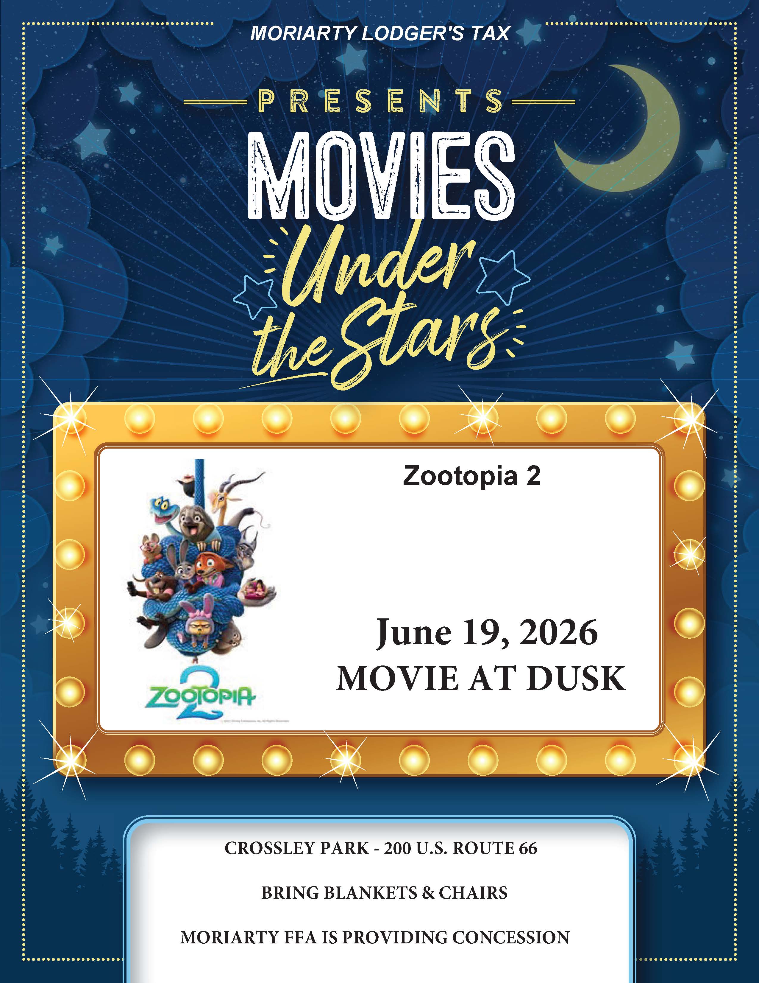 MOVIES UNDER THE STARS  image